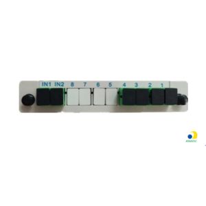 2xN Plug-in Type Fiber Optical PLC Splitter ITU-T G657A1