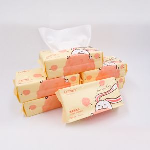 Dry Disposable Facial Towel Disposable Face Washcloths