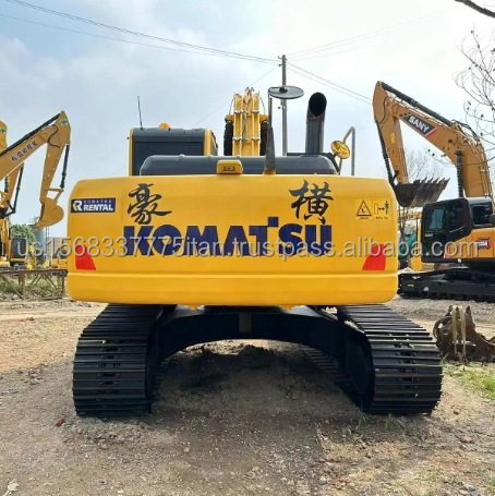 24TON Komatsu Excavator with 119 kw Power and Original Hydraulic Valve at Affordable