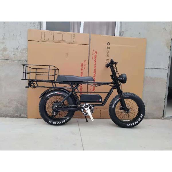 Long Distance High Power Ebikes 60v 1000w 20" Cargo 9.6Ah 40kmh Fat Cysum