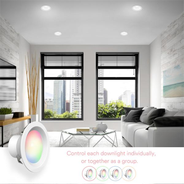 13W- 6 Inch Smart Downlight US