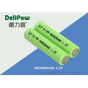 600mAh AAA NIMH Rechargeable Battery With Wide Temperature Range