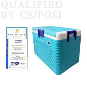 PU Insulated Medical Cooler Box for Blood Transport 510x315x355mm