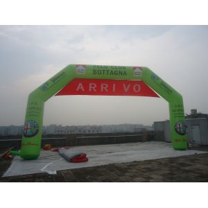 Logos printing Oxford Fabric Inflatable Arches For Racing Or Advertisement Water
