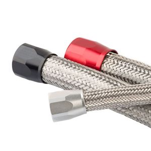 304 Stainless Steel Braided Sleeving For Durable / Flexible Conductor