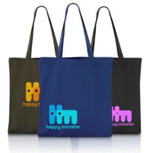 Laminated Canvas Pouch Natural Gusset Tote Bags Gift Tote Bags Explorer