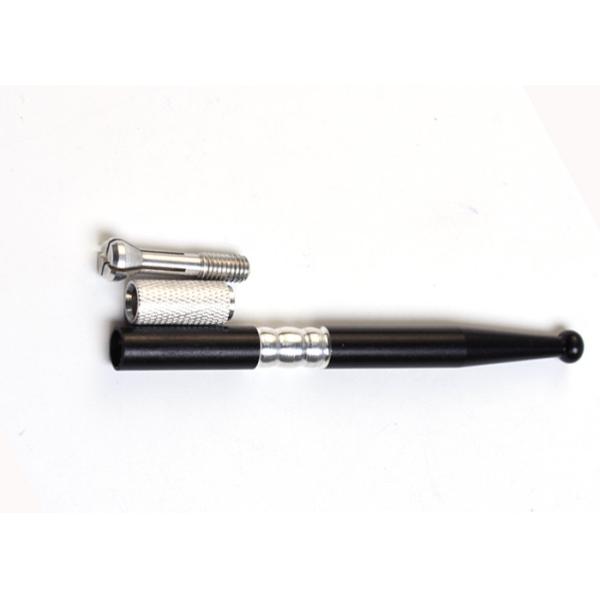 PMU New Invention Black Manual Tattoo Pen For Eyebrow Lightweight With Aluminium Handle