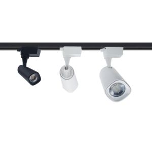 Neutral White 3 Spot Track Light Hook Up Structure Rail Track Spotlight