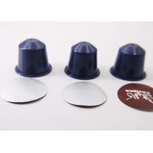 Customable Nespresso Shape Instant Coffee Capsule Pod With Aluminum Foil
