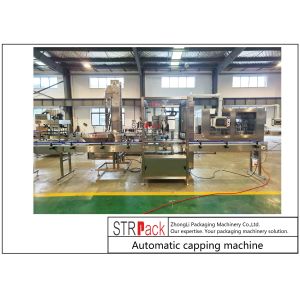 PLC Control System Automatic Bottle Capping Machine Accurate Efficient Reliable