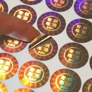 Anti Fake Sticker Kn95 Hologram Security Labels Anti Counterfeiting Solutions