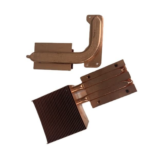 Buy Extrusion Copper Heat Pipe Heatsink With 8mm Heat Pipe Diameter at wholesale prices