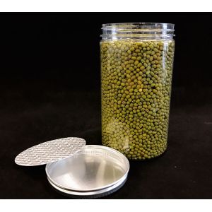 250ml Plastic Jars With Lids PET Container For Food Protein Powder Cans Travel