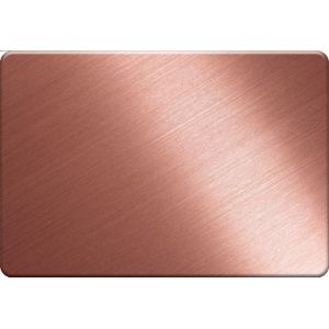 Signage Board Brushed Aluminium Composite Sheet GB/T22412-2008 Fireproof A1100