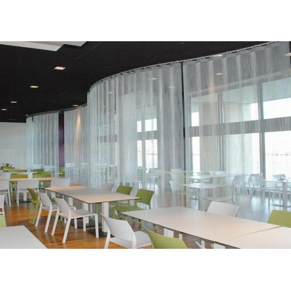 Buy Durable Lightweight Metal Coil Drapery With Color Customized Wire Diameter 1.6mm at wholesale prices