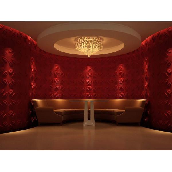 Decorative 3D Panel for Meeting Room Waterproof PVC Wall Cladding Building Material