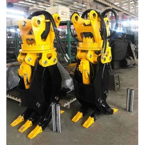Hyundai R60 R120 Excavator Hydraulic Grapple Mini Timber Grab