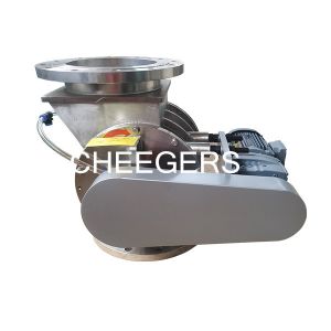 Chemicals Rotary Discharge Valve Remove Ash Under Cyclone Negative Pressure