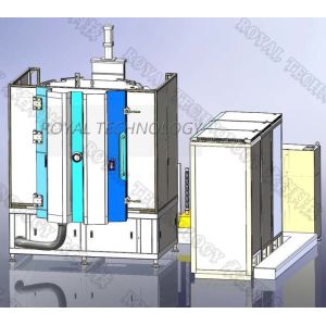 Gold, silver and copper Ceramic PVD Sputtering Deposition Machine ,