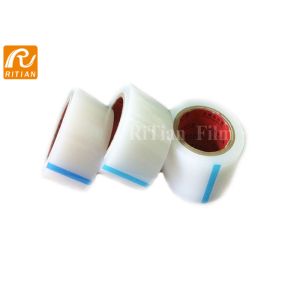 China High Tack PE Protective Film 70 Mic Transparent 100m Length Polyethylene Material on sale