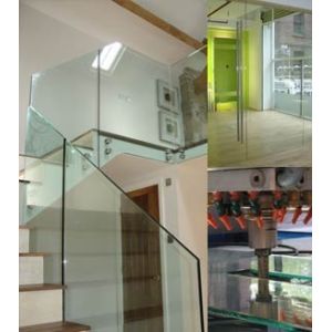 China Railing System Laminated Security Glass With PVB Interlayer on sale