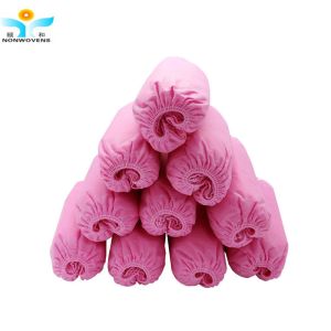 Quality SBPP SMS Disposable Shoe Covers Waterproof 15x38cm For Cleanroom for sale