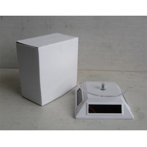 Solar turntable display