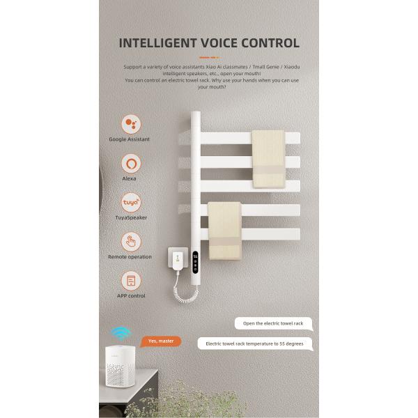 Surface Finishing Stainless Steel Electric Towel Warmer 500W for Bathroom Radiator