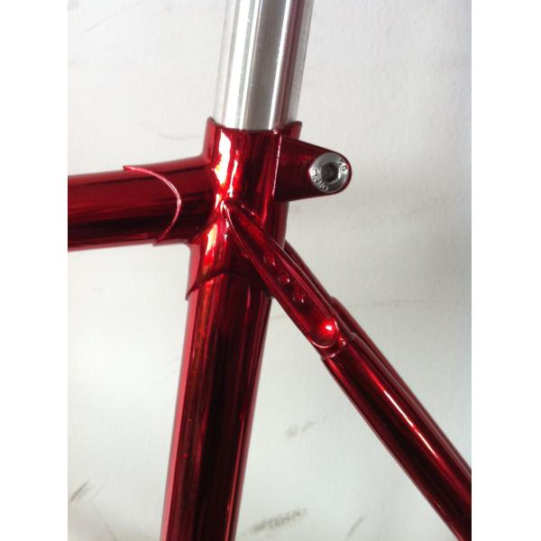 700C Lugged 4310 CR-MO Steel Frame Fork Vintage Single Speed Fixed Gear Road Bar Bike