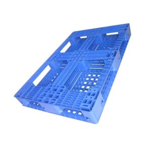 HDPE Blue Euro Plastic Pallets 48x32 Warehouse Plastic Pallet