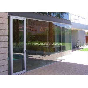 Clear / Tint Laminated Tempered Safety Glass , Solid tempered window glass