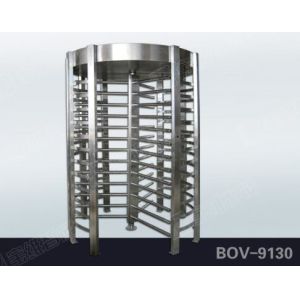 40people/Min IP54 RS485 Stainless Steel Rotary Turnstile