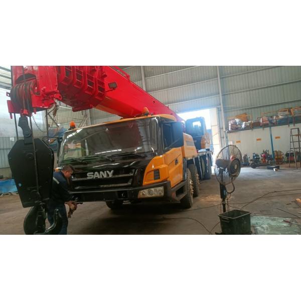 Perfect Renovated Condition 2011 Sy 50t Truck Crane Mobile Crane with New Paints Sell in Promotion Price