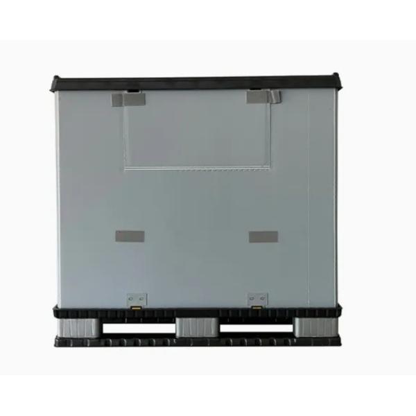 Heavy Duty HDPE Logistic Transportaion Storage Foldable Collapsible Plastic Pallet Box