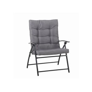 Easy Carry Steel Folding Padded Chair PVC Coated Indoor