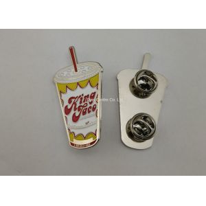 Business Promotional 4mm Die Stamped King Face Lapel Pin