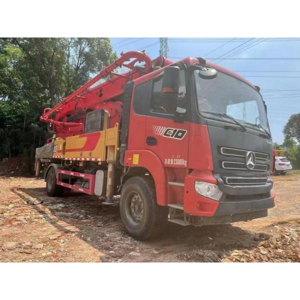 2021 SA Ny 39m Used Concrete Pump Truck Concrete Mixer Machine Heavy Equipment Truck Mounted Pump