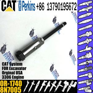 Fuel Injector 8N7005 0R-1740 0R-3418 For Caterpillar Excavator Engine 3304 3304B