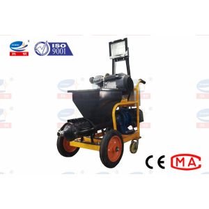 Stucco Plastering Diesel Mortar Spraying Machine 4kw For Hydropower Station