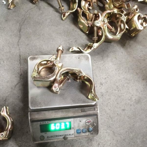 Factory Pressed American Style British Drop Forged Beam Coupler For Building