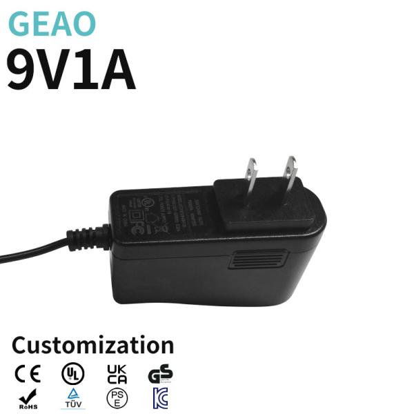 Buy 9V 1A Wall Mount Power Supply For Worldwide Sound Desk Lamp Laboratory Water Purifier at wholesale prices