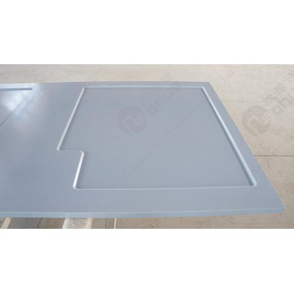 Ice Blue Epoxy Resin Countertop With Resist Heat And Corrosion for Laboratory Furniture