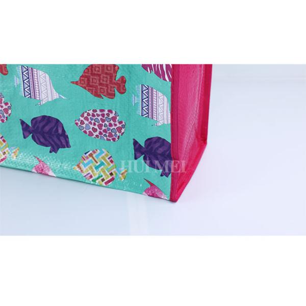 Heat Transfer Polypropylene Woven Bags Anti Pull For Shopping