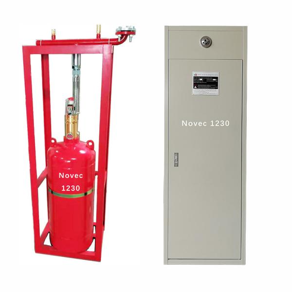 70L Fire Extinguisher Equipment NOVEC1230 Fire Suppression System Certifications GSG TUV I S O 9 0 0 1