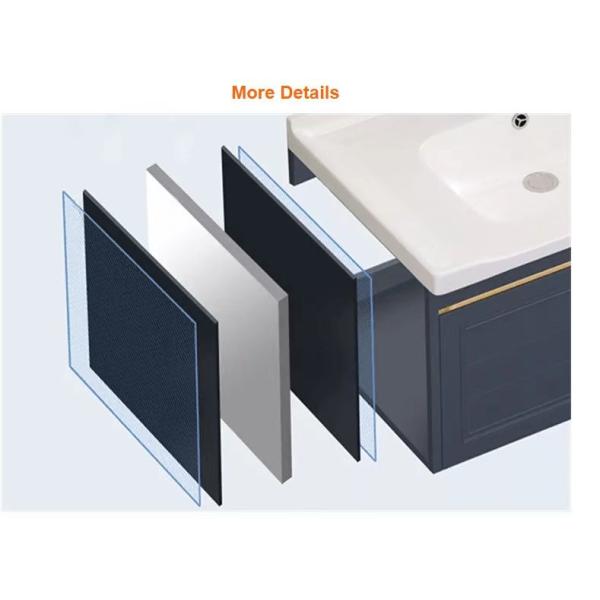 Custom LED Waterproof Bathroom Mirror Cabinet Waterproof Modern Wall Mount Vanity