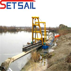 Max. Dredging Depth 9m-30m Cyclone Type Jet Suction Mining Dredger for River