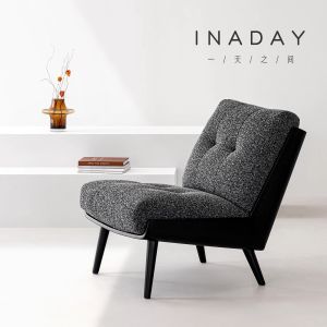 Simple Leather Single Sofa Chair Modern Cowhide Leisure Atmospheric Chair Small