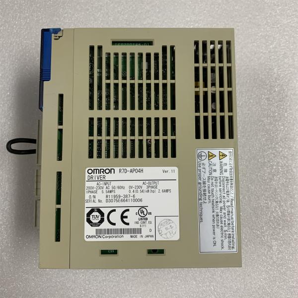 OMRON R7D-AP04H SERVO DRIVER 5.5A 1 PHASE 200-230VAC 50/60HZ NEW