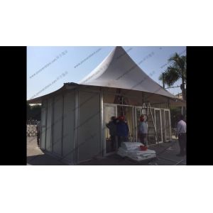 Rust Resistance Pink Event Tent Waterproof Light Weight Customized Design