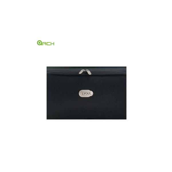 Trolley Travel Suitcase with Two Front Pockets and Skate Wheels